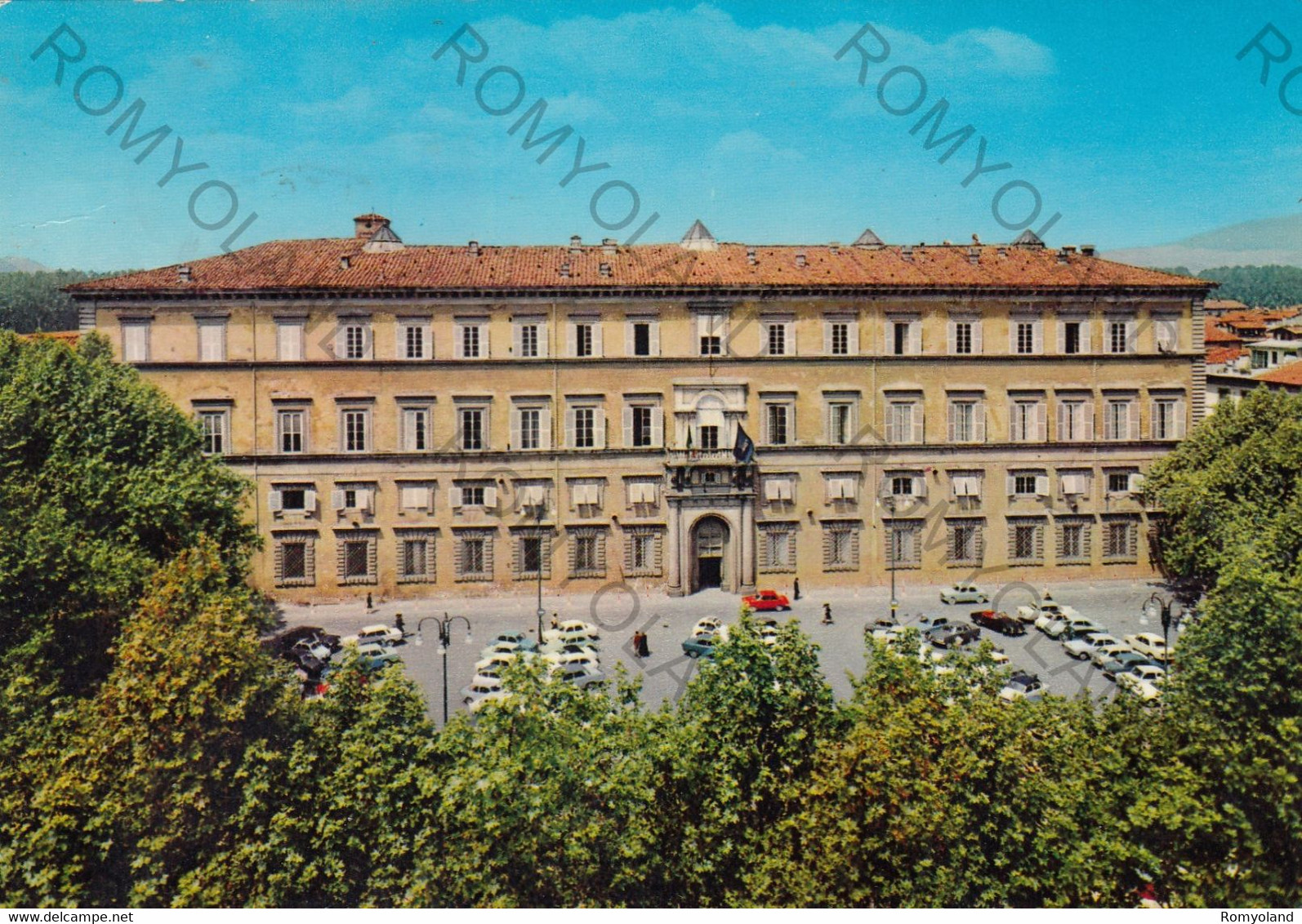 CARTOLINA  LUCCA,TOSCANA,PALAZZO DUCALE (sec.XVI),STORIA,CULTURA,RELIGIONE,IMPERO ROMANO,BELLA ITALIA,VIAGGIATA 1969 - Lucca