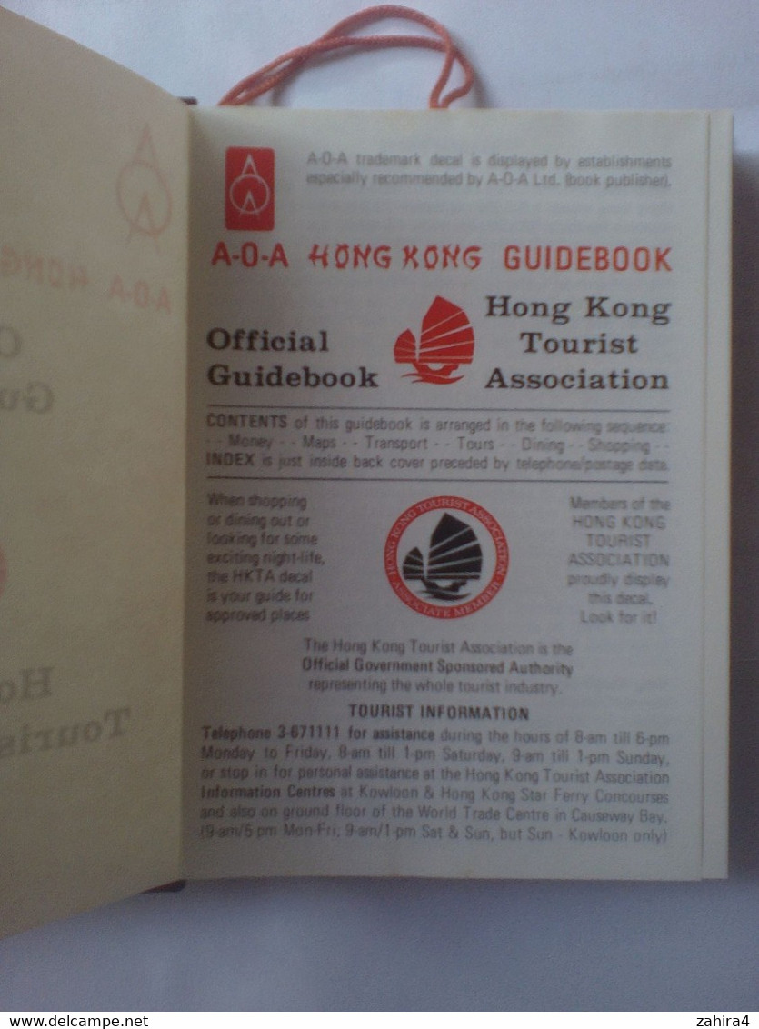 Hong Kong Tourist (érotisme Photos) Association Official Guidebook Avec Escort Service Adam's Eve Ltd Hong Kong Venus .. - Asien