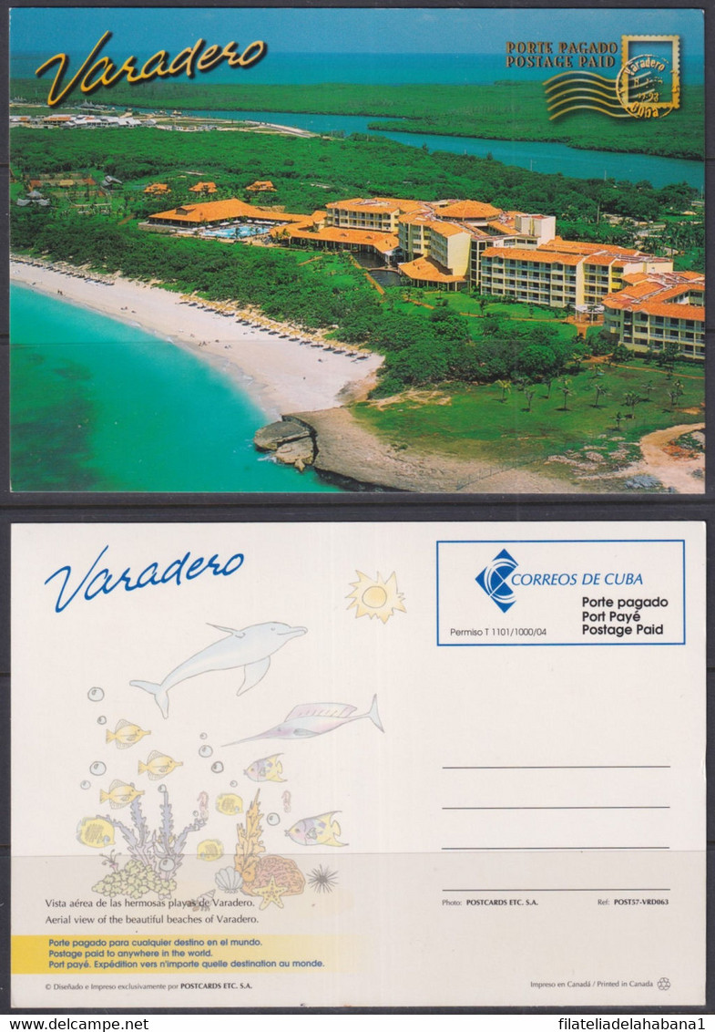 2004-EP-123 CUBA 2004 TOURISM VARADERO BEACH POSTAL STATIONERY UNUSED. - Sonstige & Ohne Zuordnung