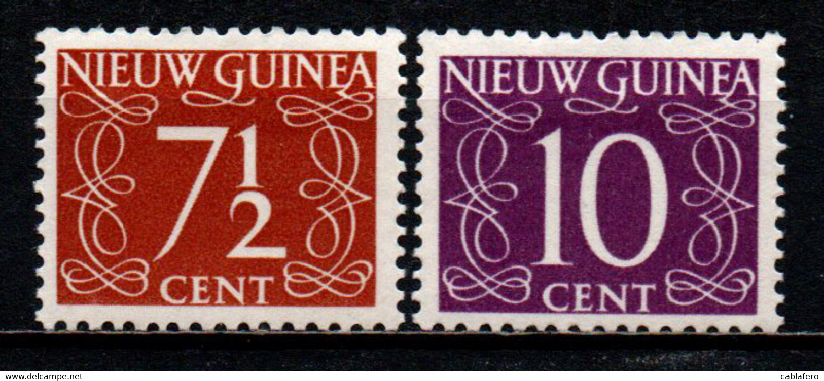 NUOVA GUINEA OLANDESE - 1950 - CIFRE - MH - Niederländisch-Neuguinea