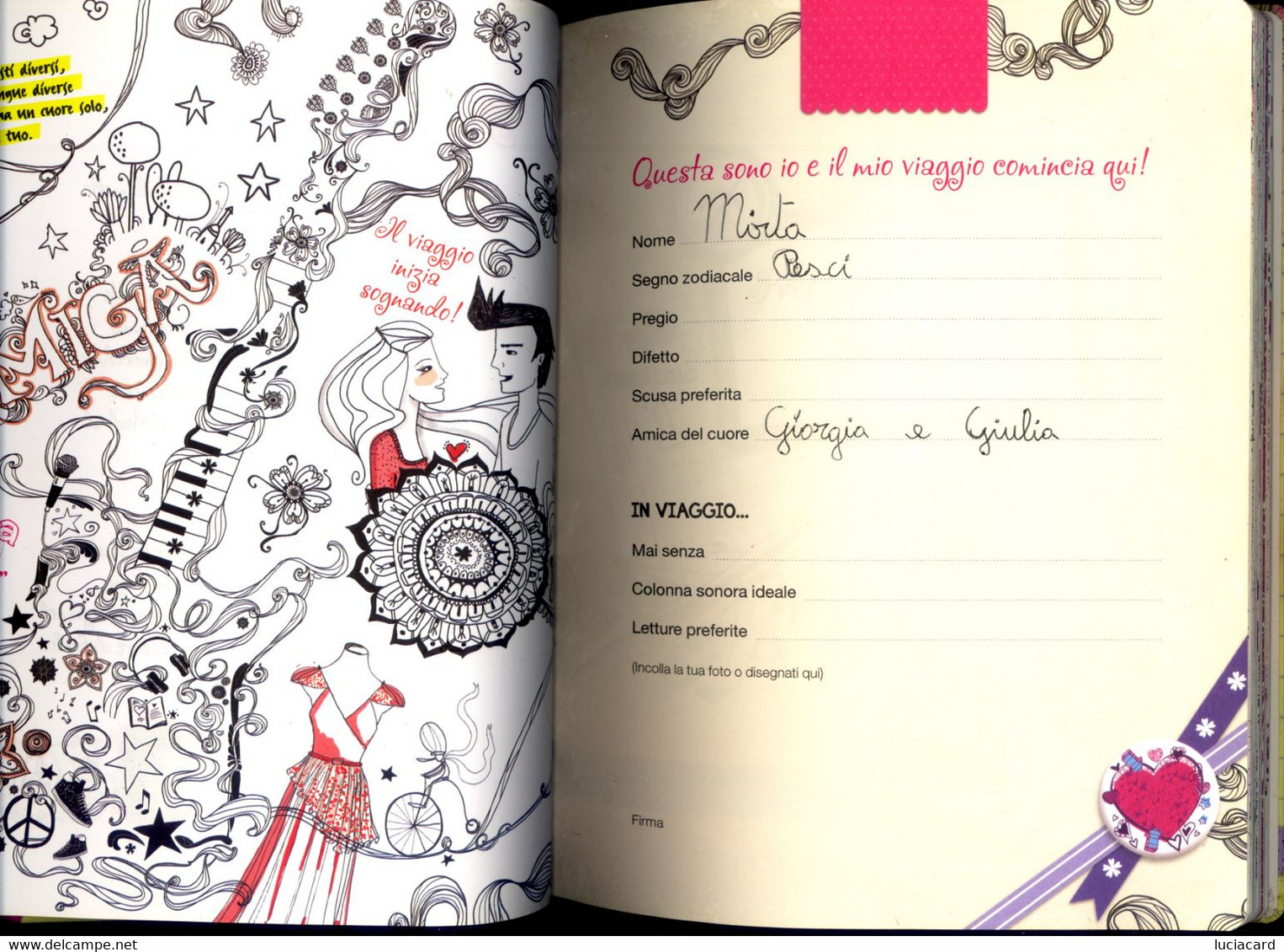 VIOLETTA DIARIO DI VIAGGIO - DISNEY COMPANY LIBRI 2013 - Bambini E Ragazzi