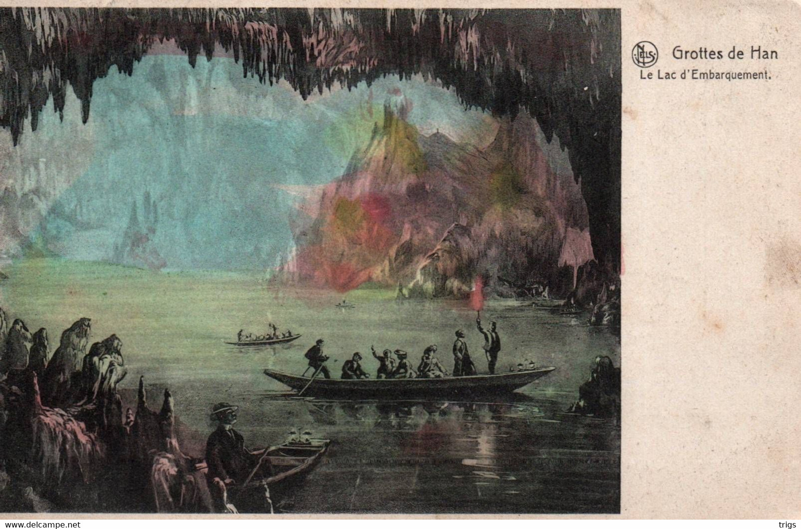 Grottes De Han - Le Lac D'Embarquement - Rochefort