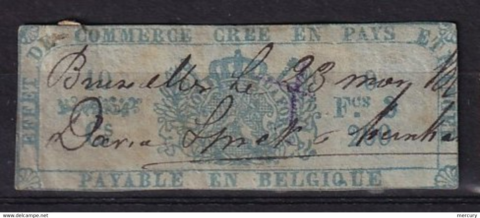 BELGIQUE - Fiscal - Timbres