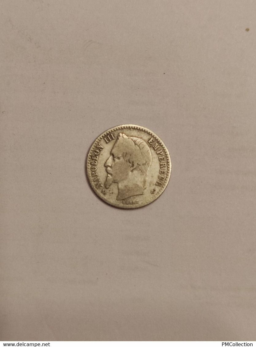50 CENTIMES NAPOLEON III TETE LAUREE 1866 K - 50 Centimes