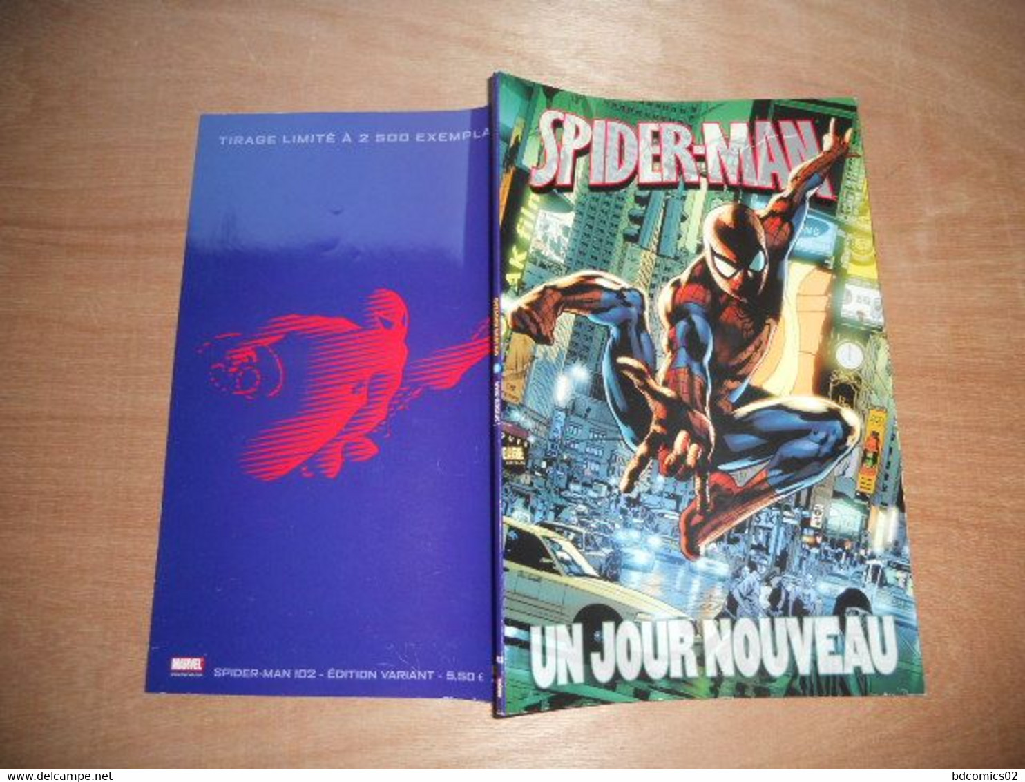 MARVEL SPIDERMAN N°102 / VARIANT COVER TIRAGE LIMITE A 2500 EX , PANINI T.B.E - Spider-Man