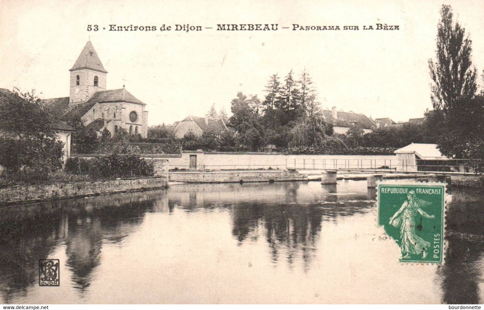 MIREBEAU Côte D'Or Panorama Sur La Bèze - Mirebeau