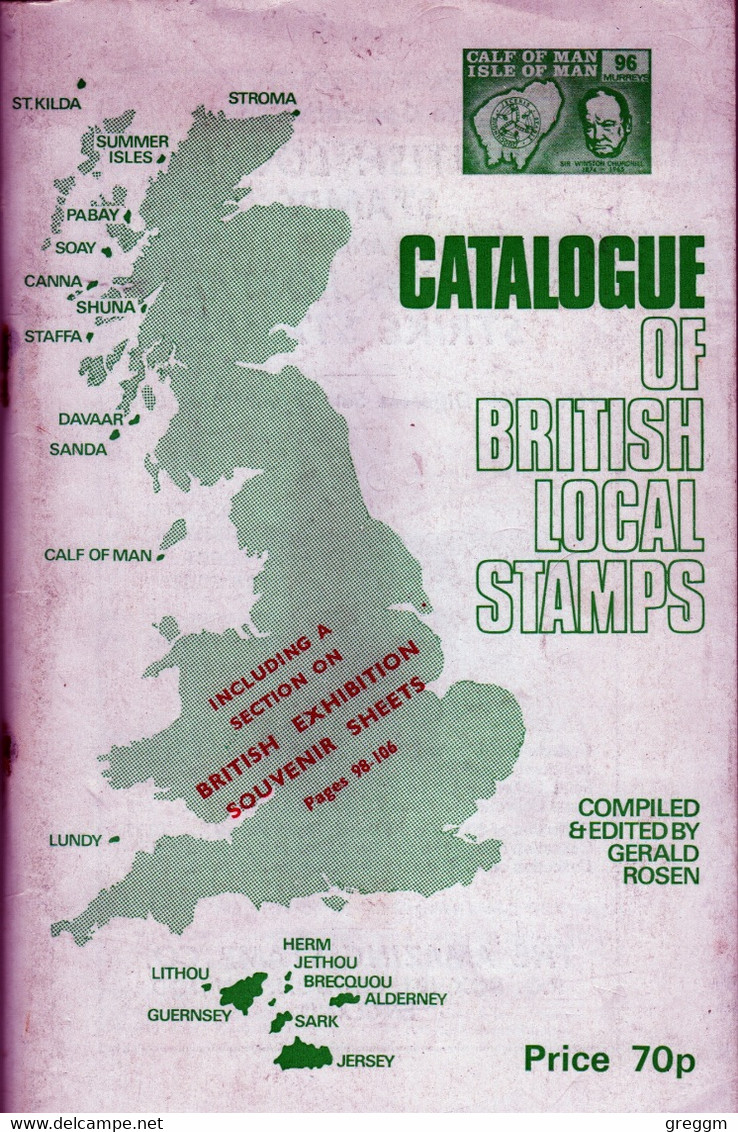 Catalogue Of British Local Stamps From Early Seventies With All The Local Issues. - Themengebiet Sammeln