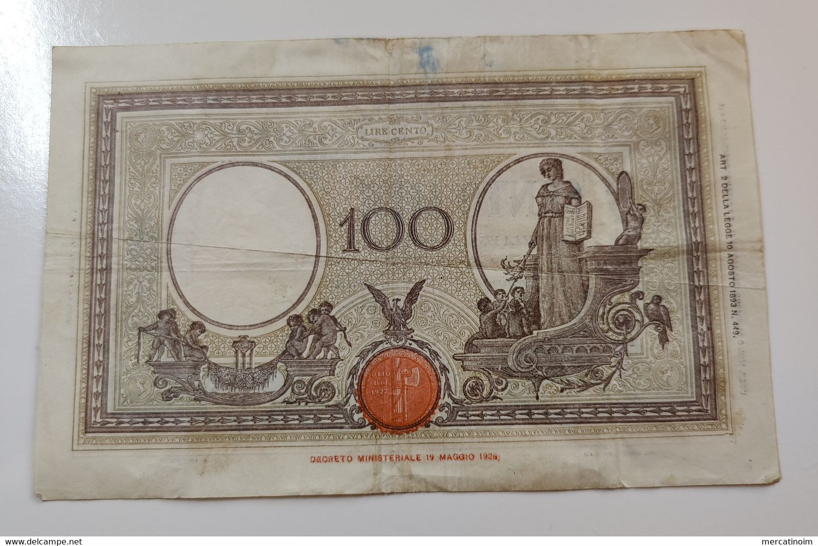 100 Lire  1942 - 100 Lire