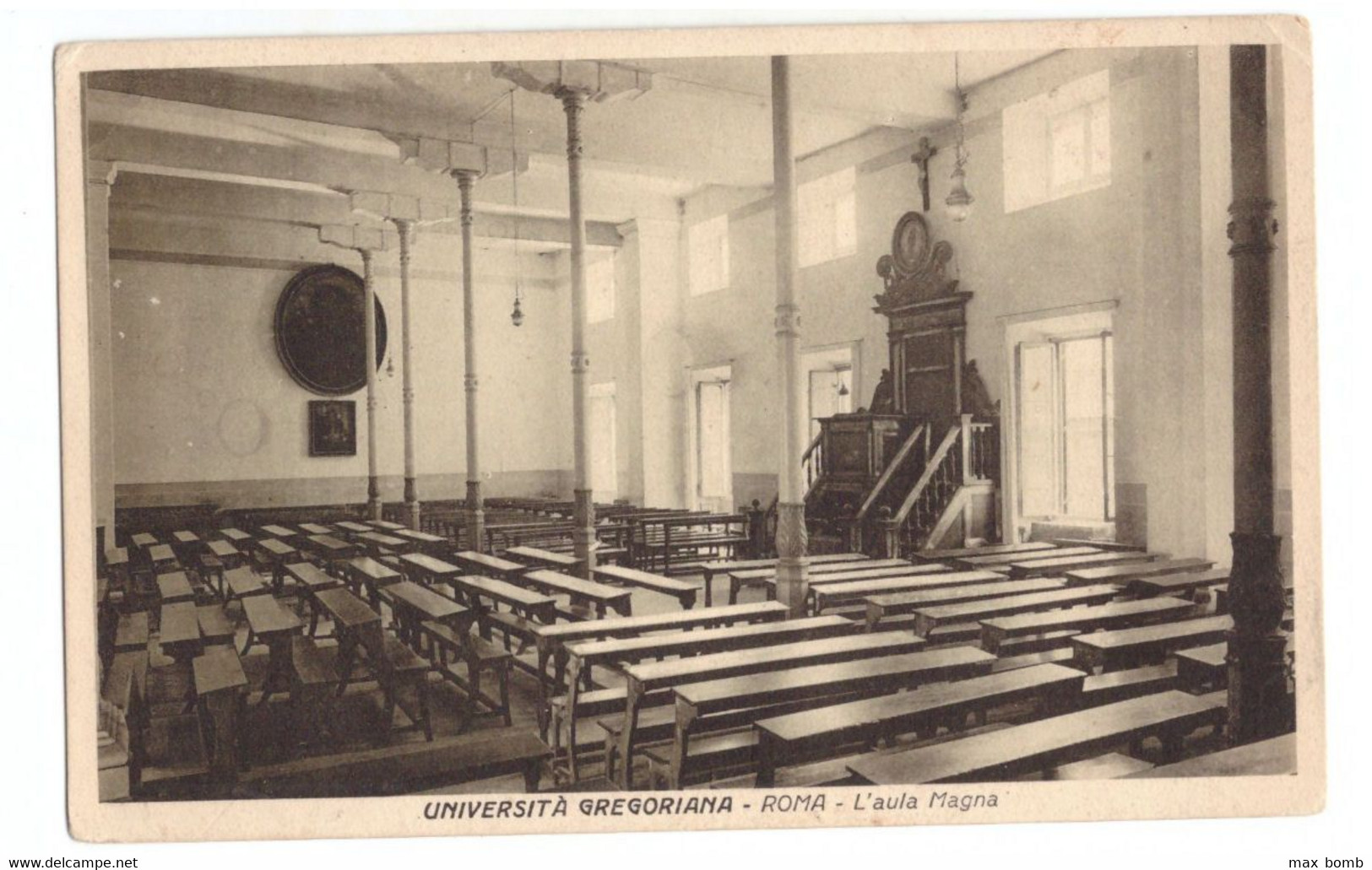 ROMA 119 UNIVERSITA' GREGORIANA  AULA MAGNA - Unterricht, Schulen Und Universitäten