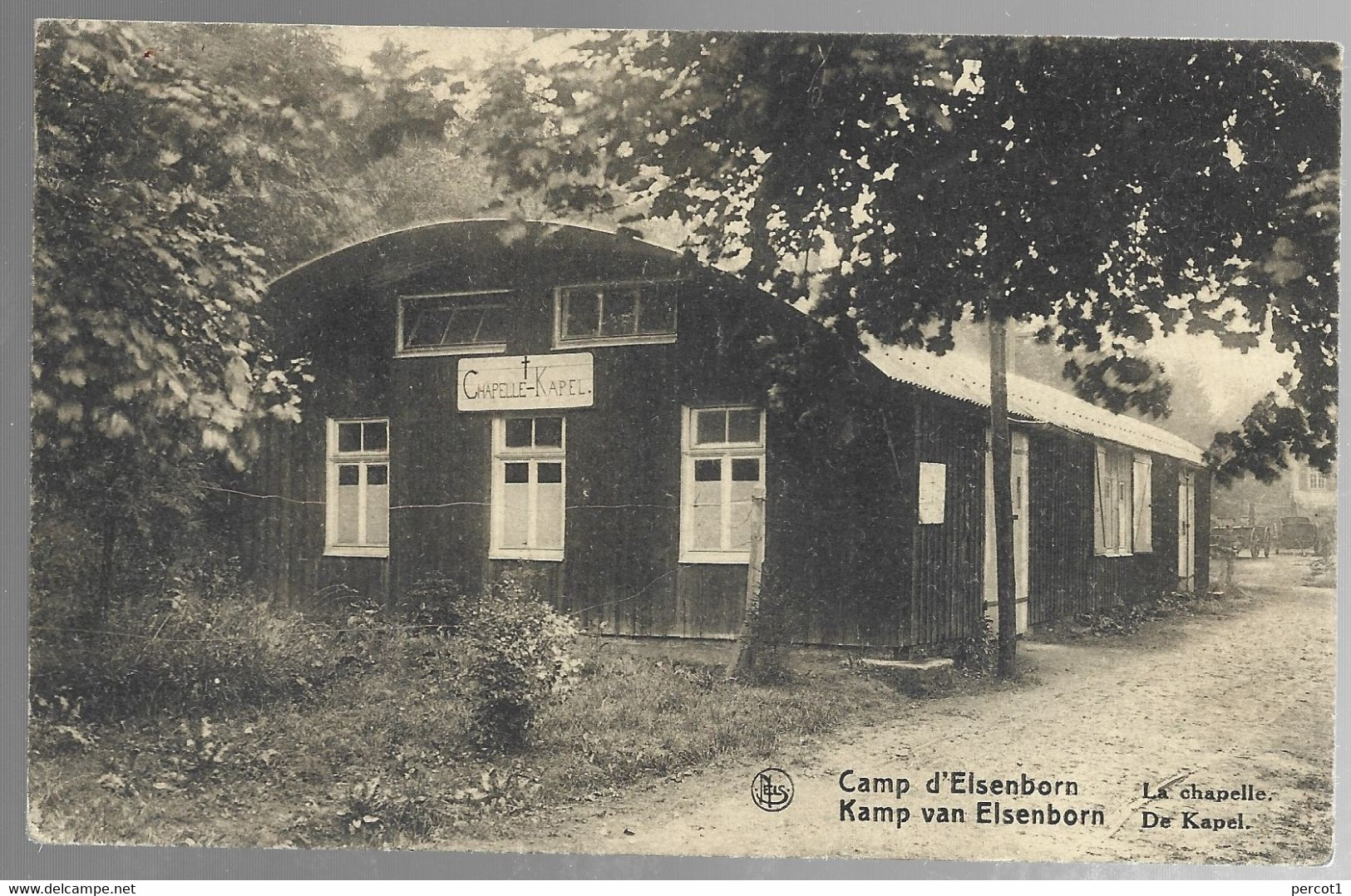 JM09.10 / CPA / CAMP D  ELSENBORN /  LA CHAPELLE - Elsenborn (camp)