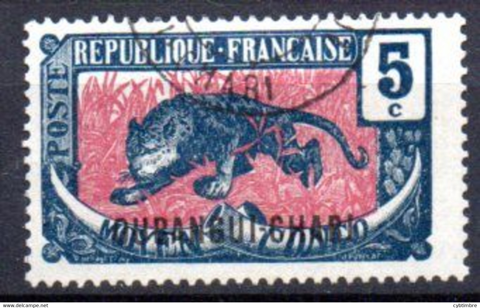 Oubangui : Yvert N° 28 - Used Stamps