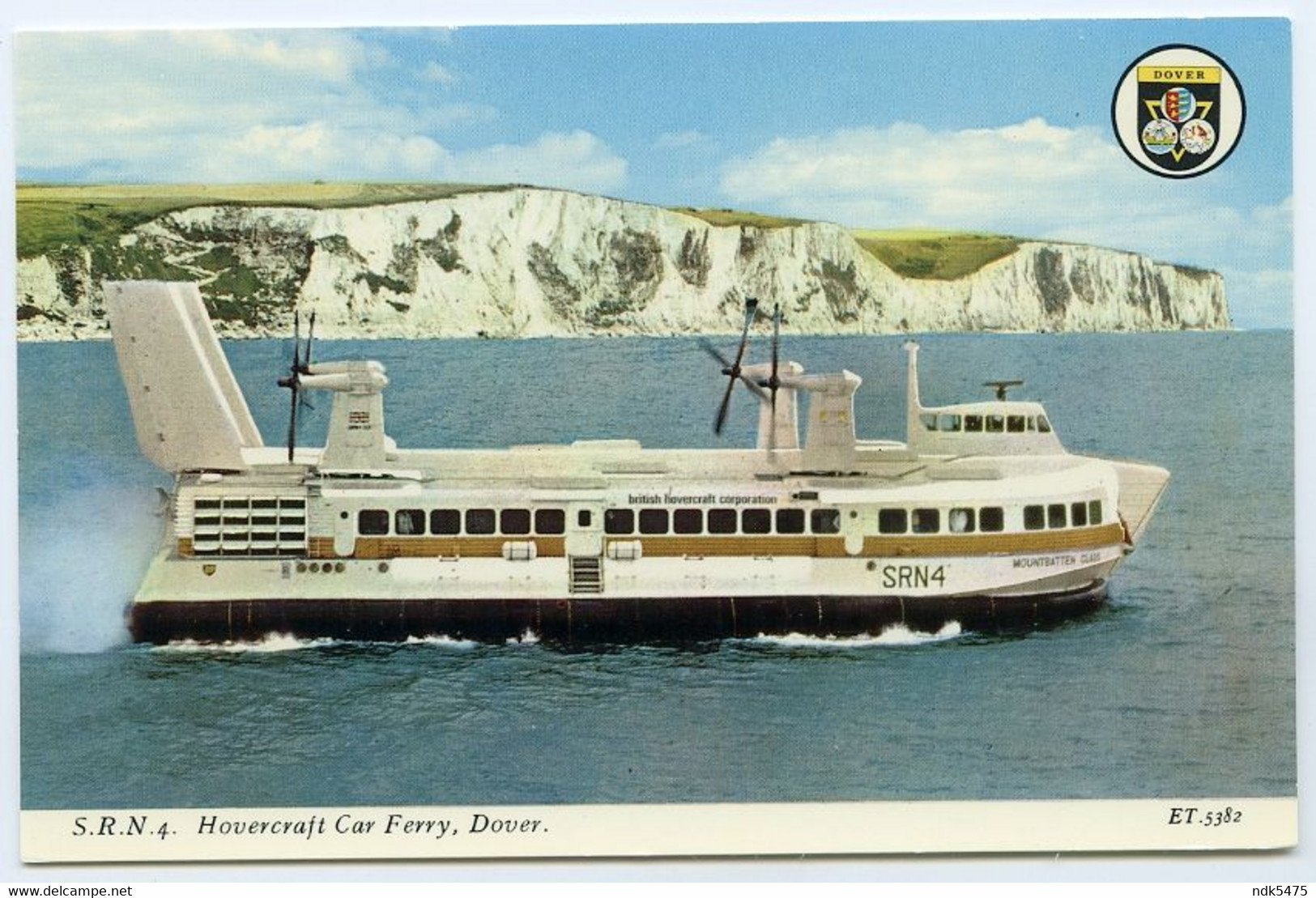 S. R. N. 4. HOVERCRAFT CAR FERRY, DOVER - Aéroglisseurs