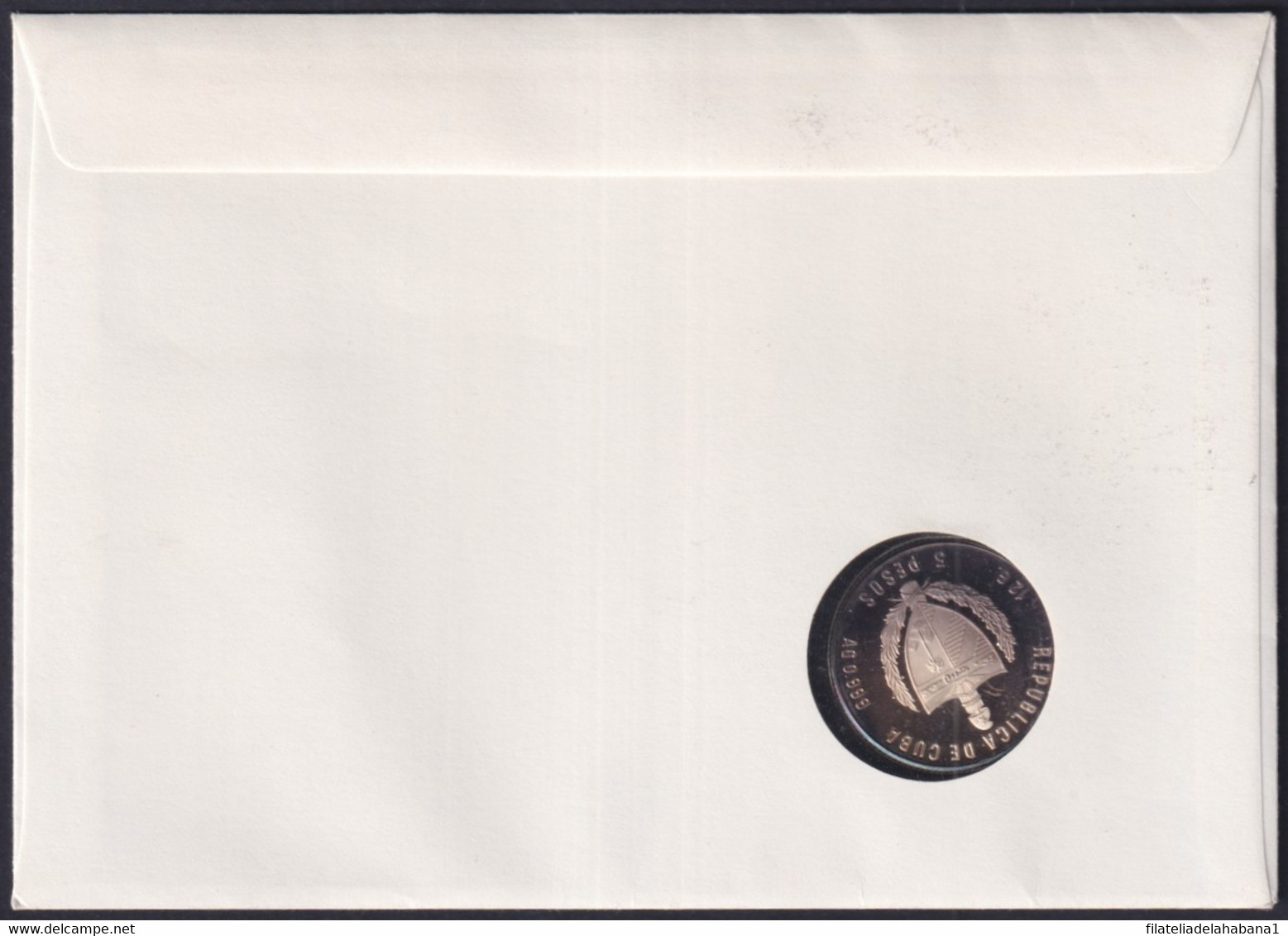 1983-BK-100 CUBA 1983 RARE COVER + 5$ SILVER LENIN PARK RAILROAD. VERY RARE. - Brieven En Documenten