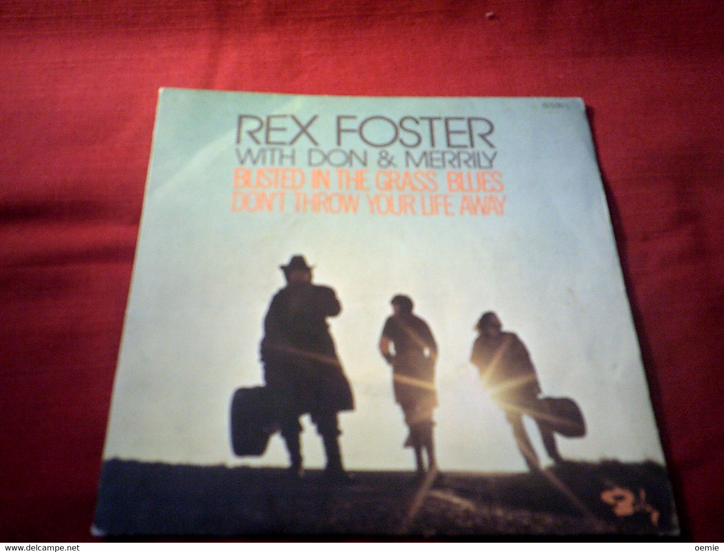 REX FOSTER  WITH DON & MERRILY    BUSTED IN THE GRASS BLUES  DON'T THROW YOUR LIFE AWAY  ( Echantillon ) - Country Et Folk