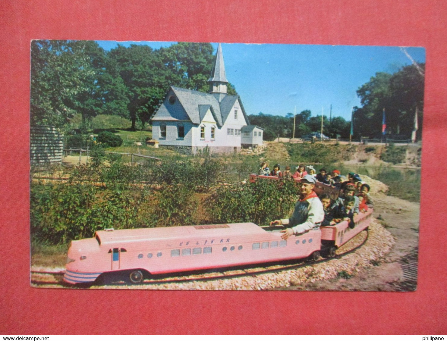 Miniature LF & JT Railroad Lollipop Farm. Syosset.   Long Island  New York > Long Island   Ref 5785 - Long Island