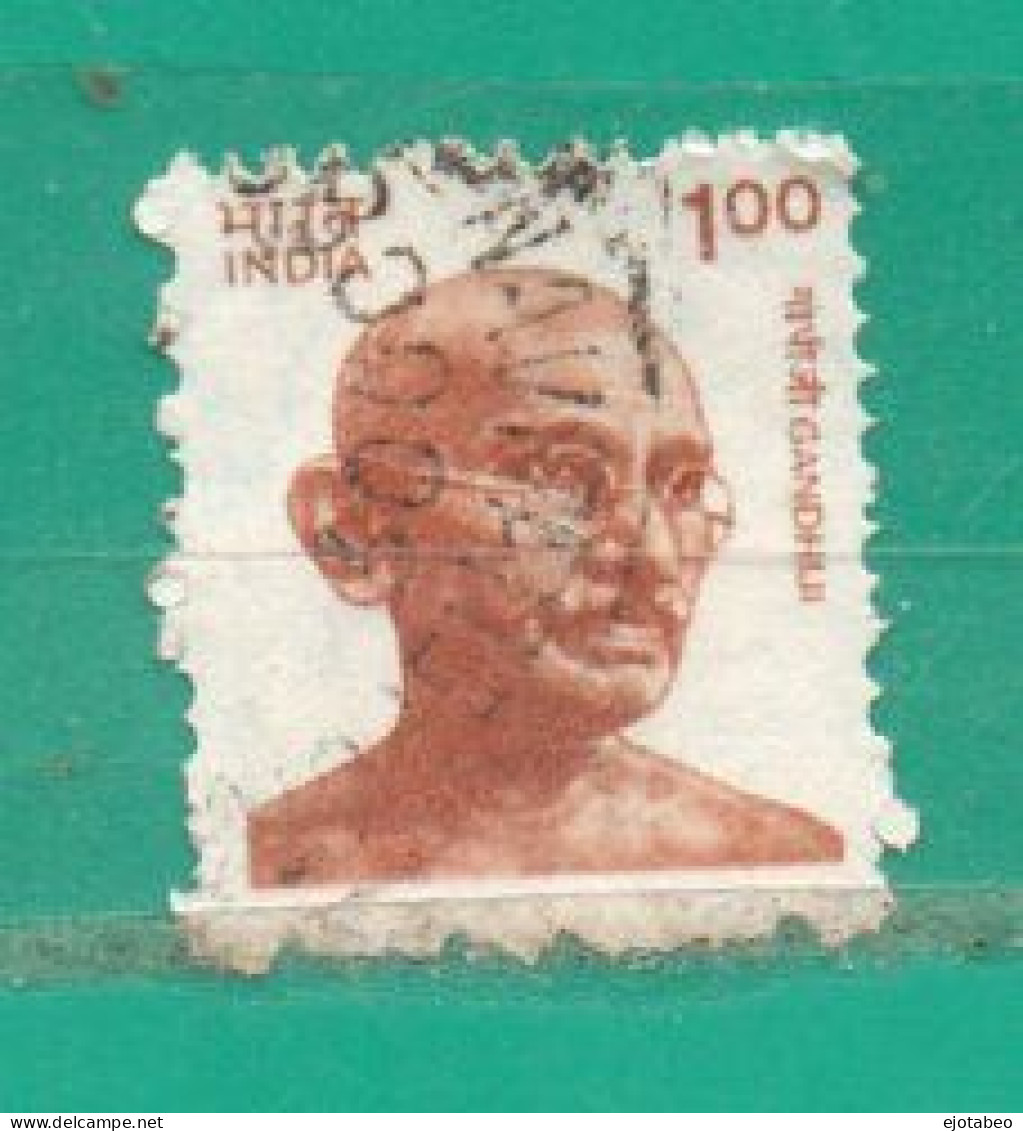20  INDIA-1991-Yt 1085 Usado- TT: Gandhi - Oblitérés
