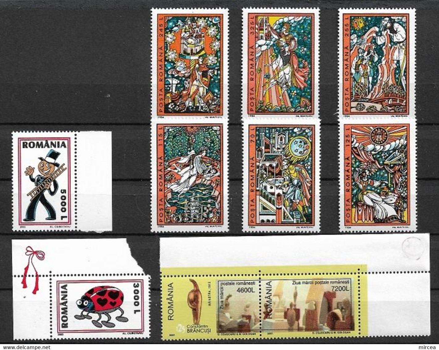 C770 - Lot Timbres Roumanie Neufs** - Collections