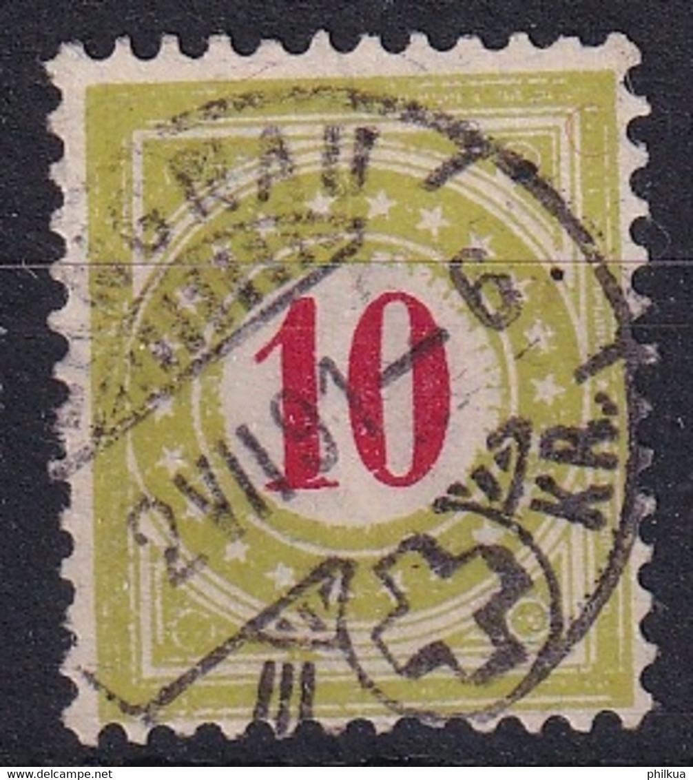 Portomarke Zumst. 18Da / Michel 18AXda - Typ 2 N - Segnatasse