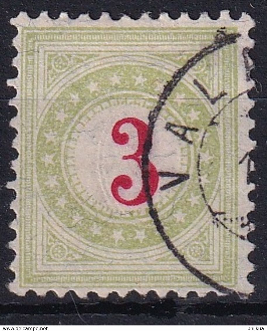 Portomarke Zumst. 16Da / Michel 16Xda - Typ 2 N - Strafportzegels
