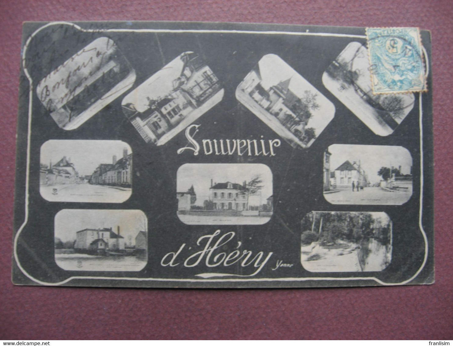 CPA 89 Souvenir D'HERY Multivues - Hery