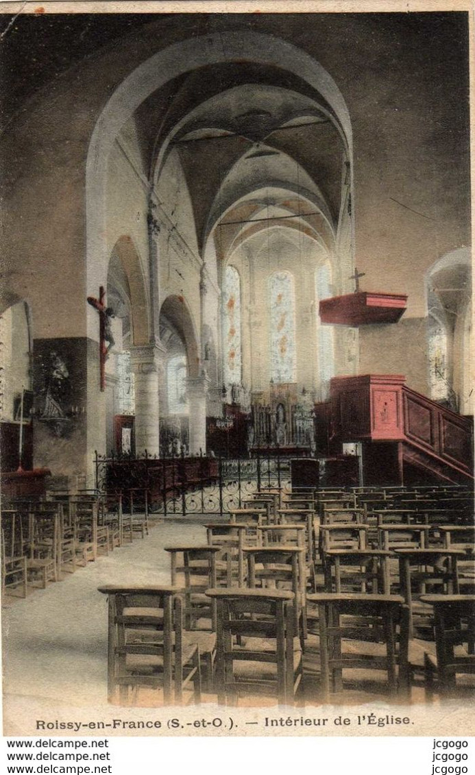 ROISSY-EN-FRANCE   Intérieur De L'Eglise - Roissy En France