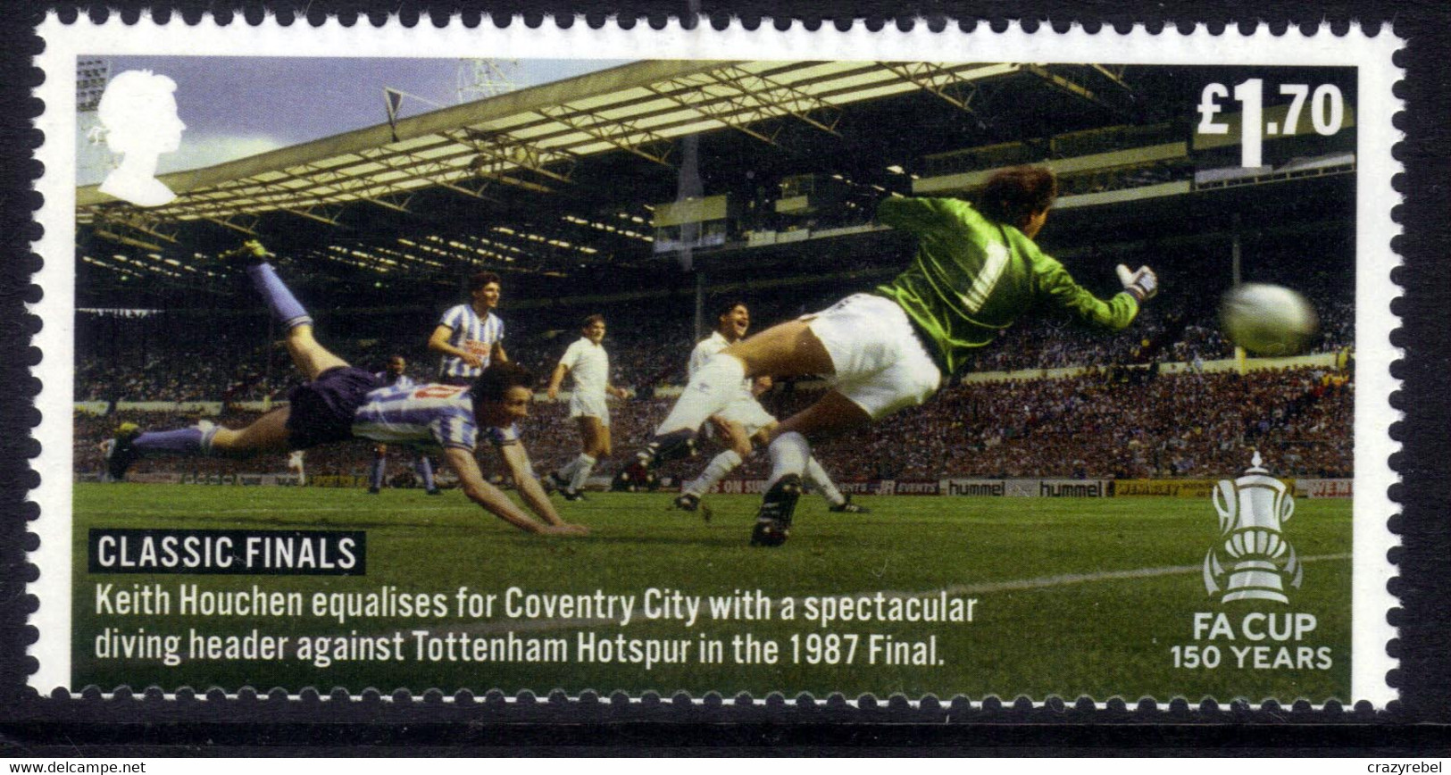 GB 2022 QE2 £1.70 The FA Cup Football Classic Finals Umm SG 4639 ( C862 ) - Unused Stamps