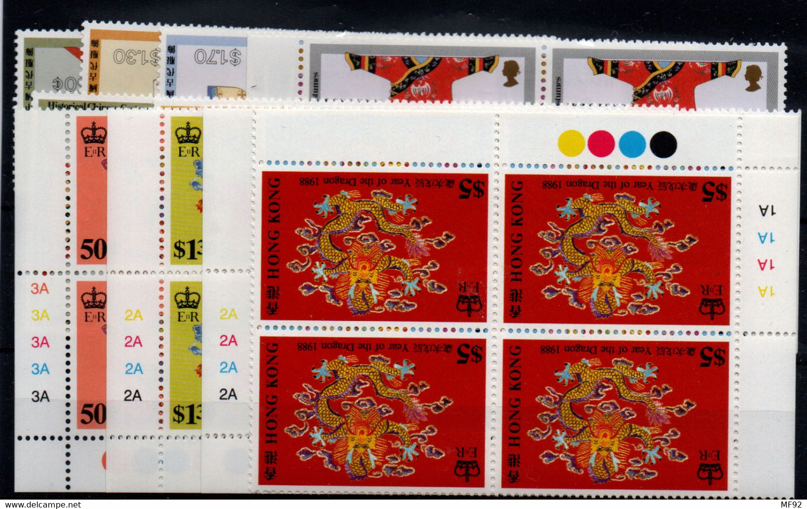 Hong Kong Nº 520/27. Año 1987/88 - 1941-45 Ocupacion Japonesa