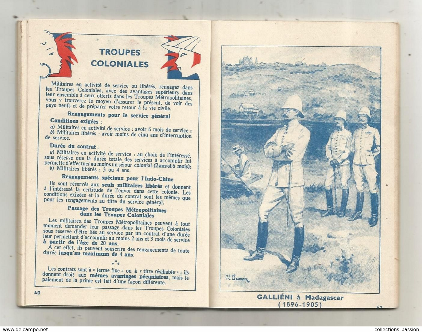 Calendrier Du Soldat Français , Militaria ,1933-1935 ,agenda ,64 Pages ,frais Fr 3.35 E - Documenten