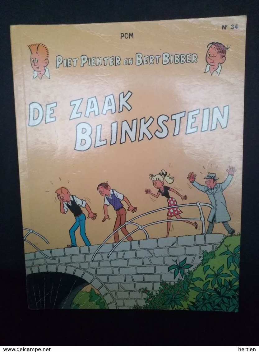 Piet Pienter En Bert Bibber / 34 De Zaak Blinkstein / Druk 1 - Piet Pienter En Bert Bibber