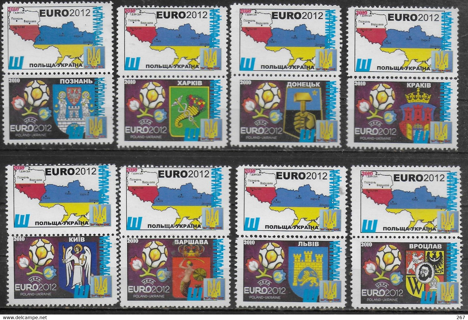 UKRAINE  N°   * *  Euro 2012 Football Soccer Fussball - UEFA European Championship