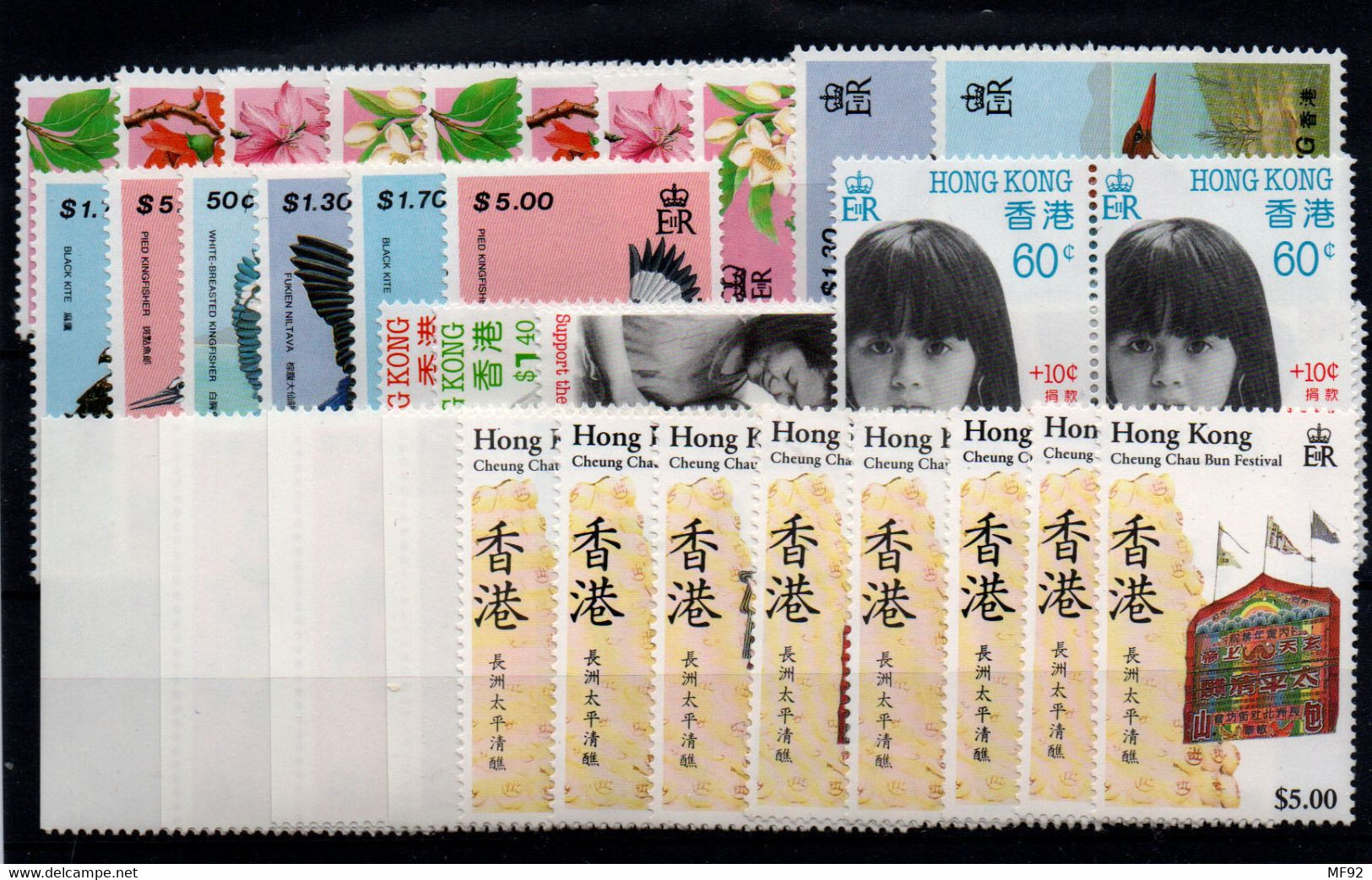 Hong Kong Nº 528/35, 543/54. Año 1988/9 - 1941-45 Occupation Japonaise