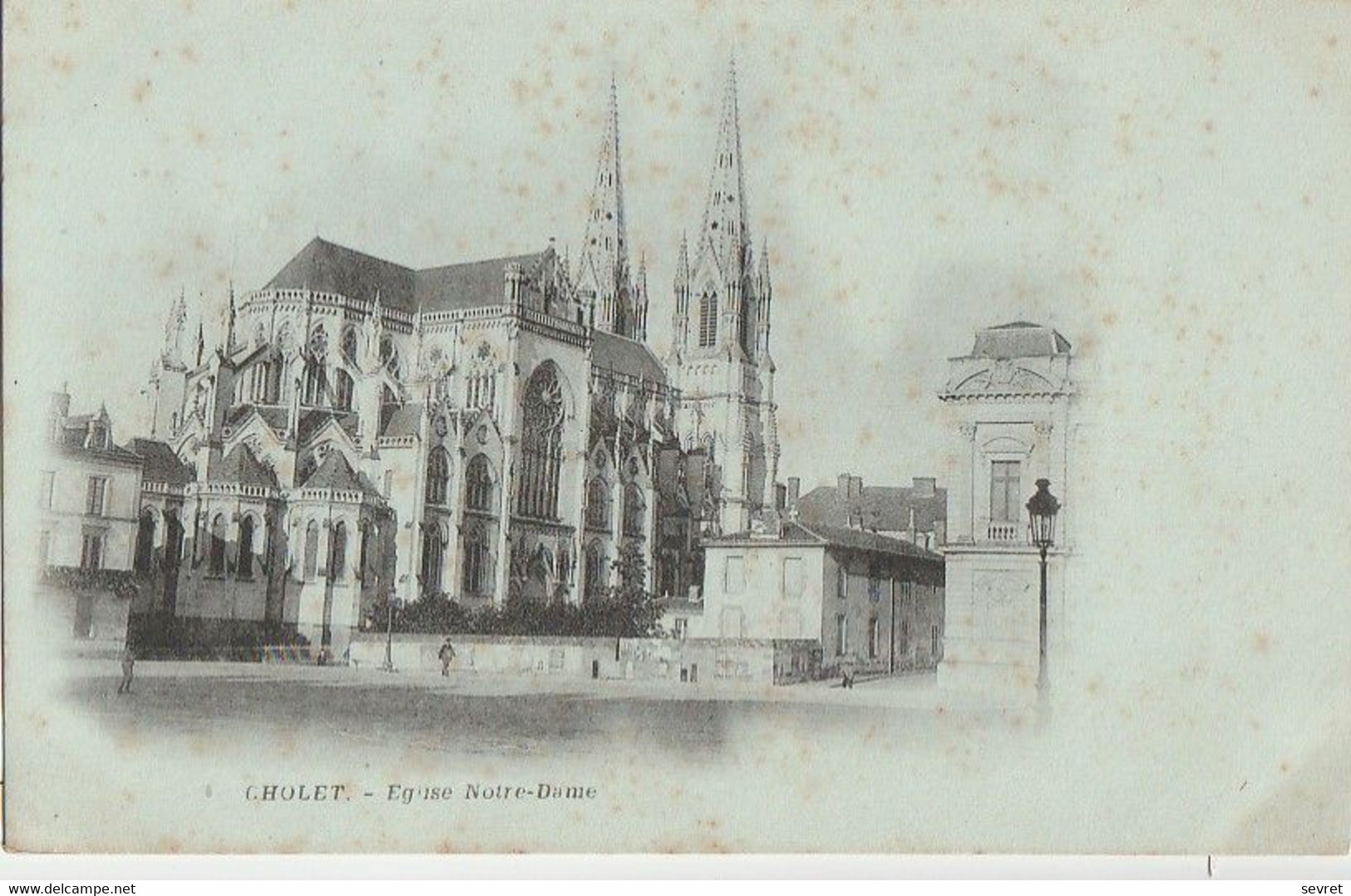 CHOLET. - Eglise Notre-Dame. Carte Précurseur - Cholet