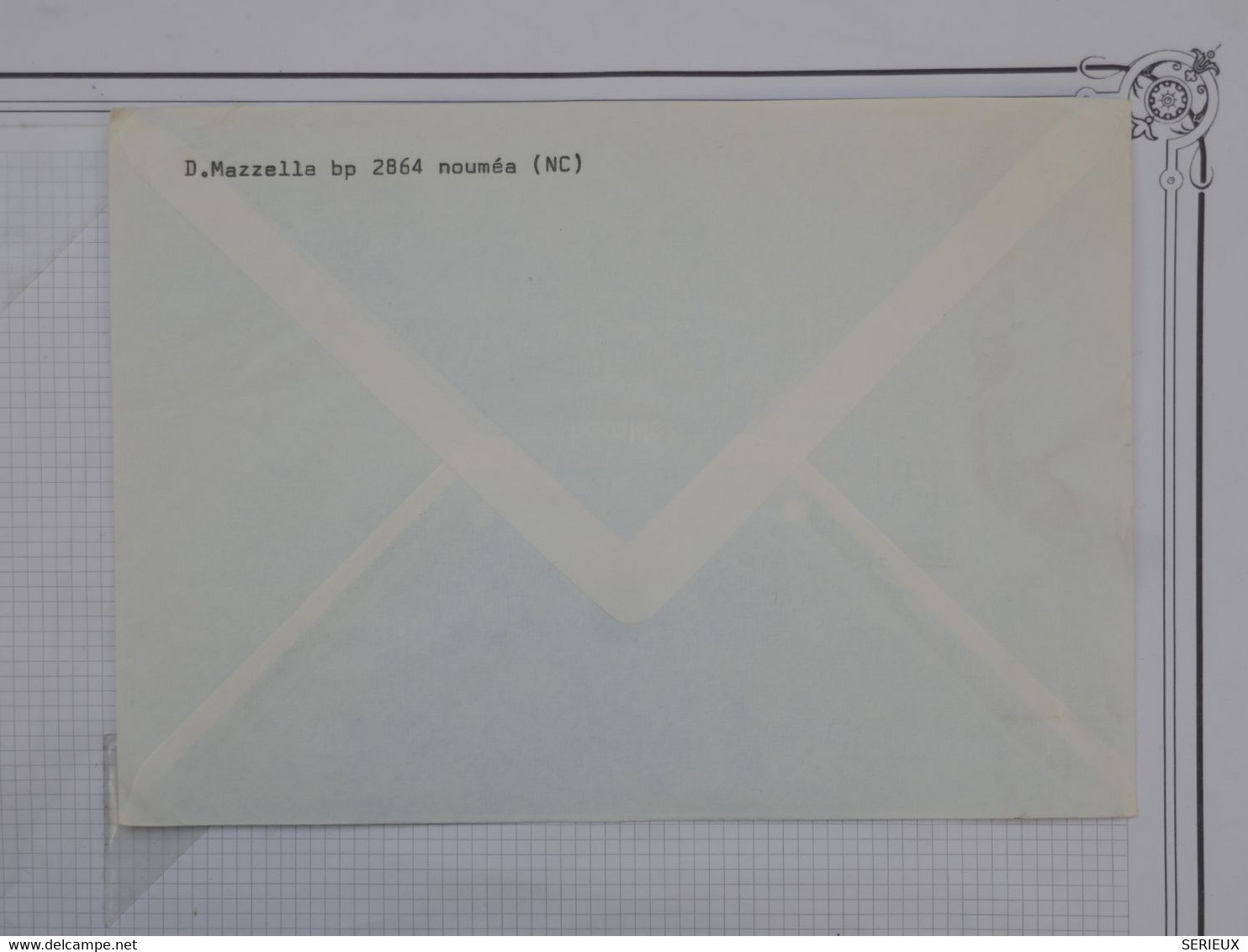 BF15 NOUVELLE CALEDONIE    BELLE LETTRE  1980 NOUMEA A TROYES FRANCE + AFFR. INTERESSANT - Cartas & Documentos