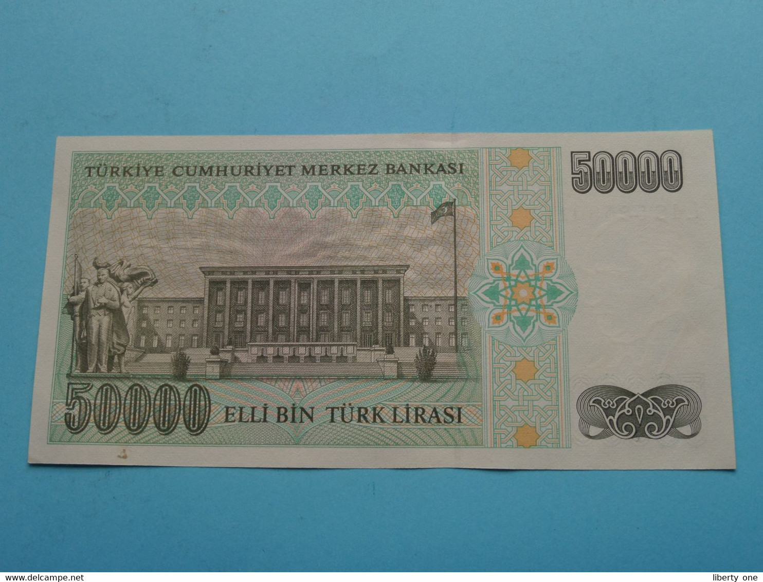 50000 Elli Bin Türk Lirasi () TURKIYE ( L48 585301 ) 14 Ocak 1970 ( For Grade See SCAN ) UNC ! - Turkey