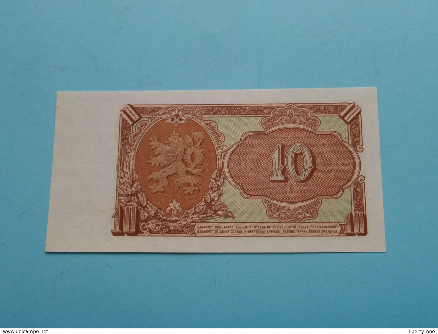 10 Korun ( HN 000576 ) Ceskoslovenskych 1953 ( For Grade See SCAN ) UNC ! - Tsjechoslowakije