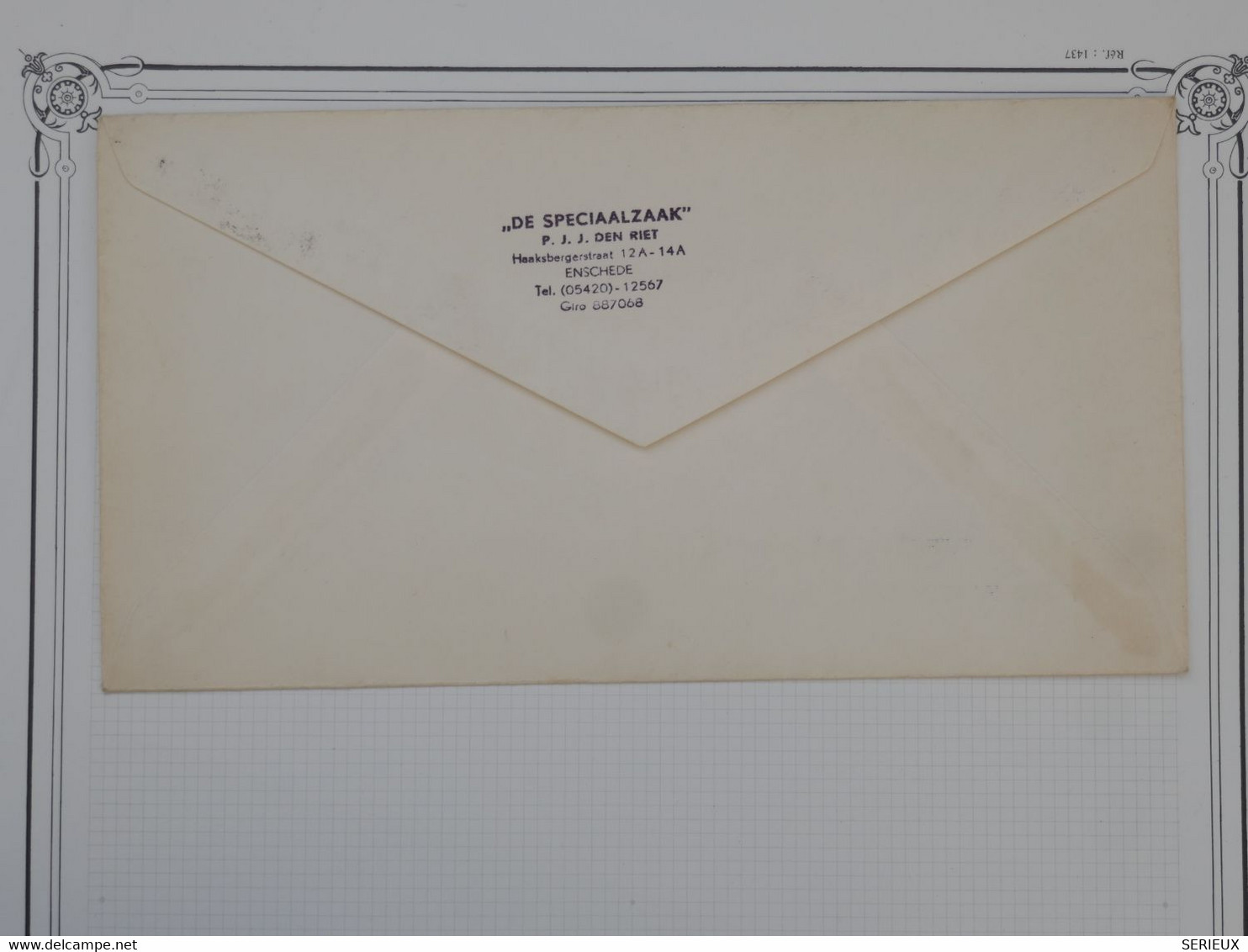 BF15   NEDERLAND   BELLE  LETTRE FDC 1960 A ENSCHEDE  +SPECIEL FLIGHT ++AFF PLAISANT - Luftpost