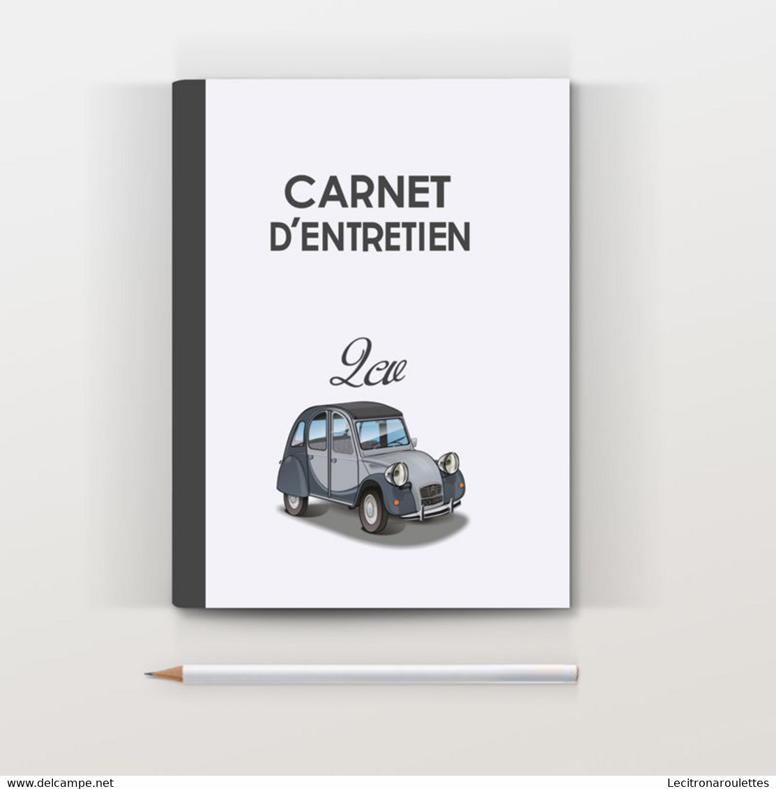 Carnet D'entretien Citroën 2cv Charleston Grise 2 Cv Deuch - Matériel Et Accessoires