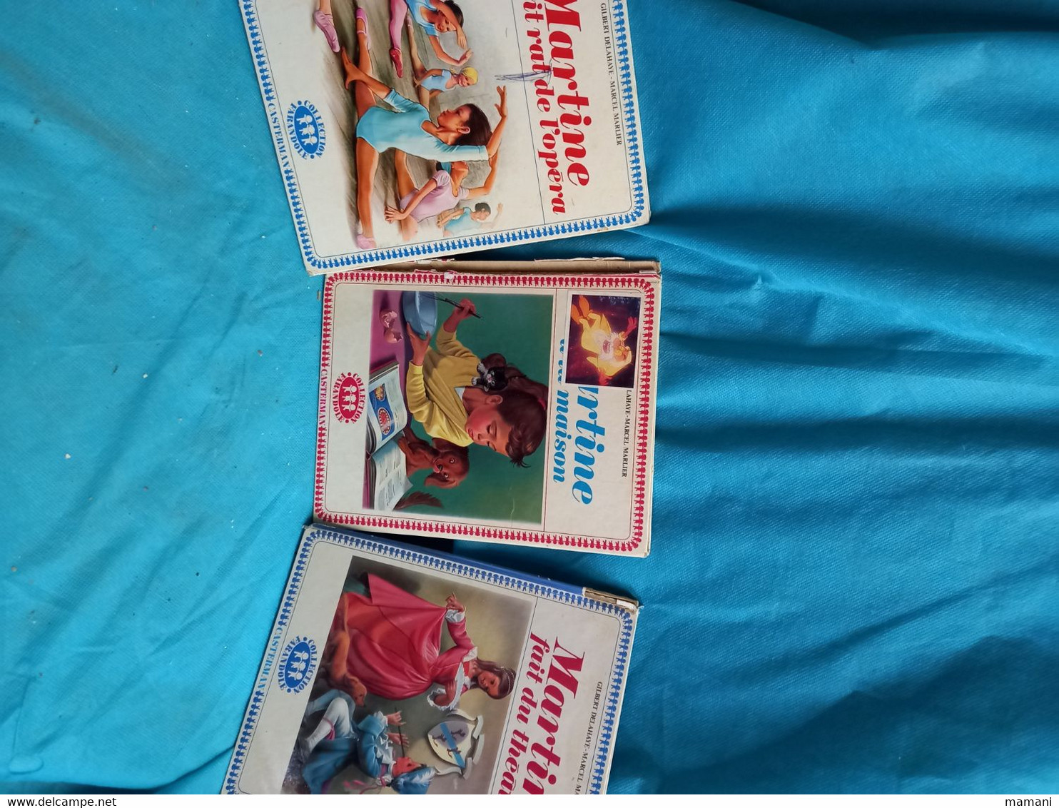 Lot De 3 Livres MARTINE - Loten Van Boeken