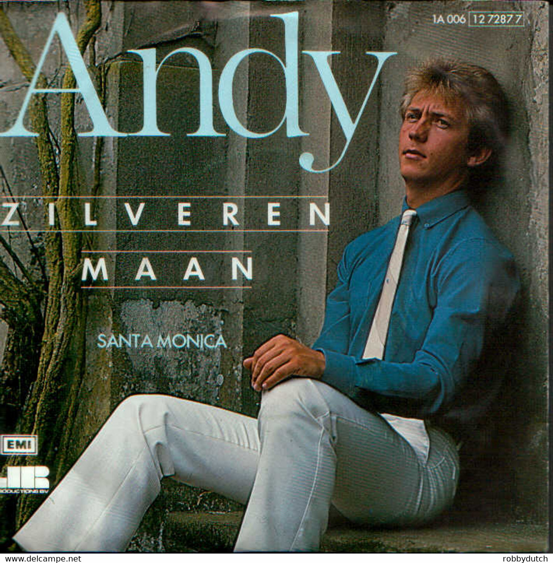 * 7" *  ANDY - ZILVEREN MAAN (Holland 1985 EX) - Otros - Canción Neerlandesa