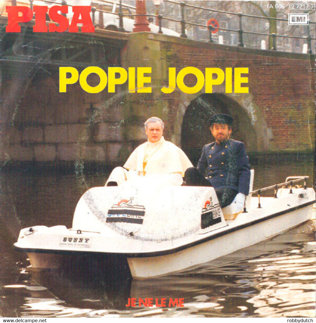 * 7" *  PISA - POPIE JOPIE (Holland 1985 EX) - Humor, Cabaret