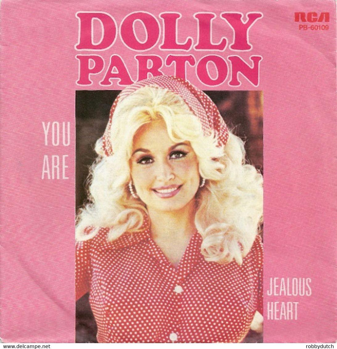 * 7" *  DOLLY PARTON - YOU ARE (Holland 1983 EX) - Country Et Folk