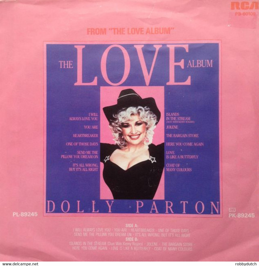 * 7" *  DOLLY PARTON - YOU ARE (Holland 1983 EX) - Country En Folk