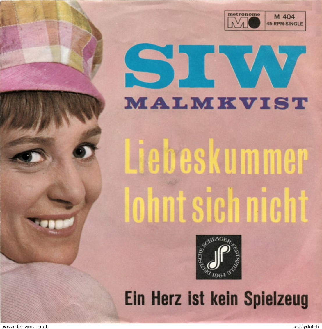 * 7" * SIW MALMKVIST - LIEBESKUMMER LOHNT SICH NICHT (Germany 1964) - Andere - Duitstalig