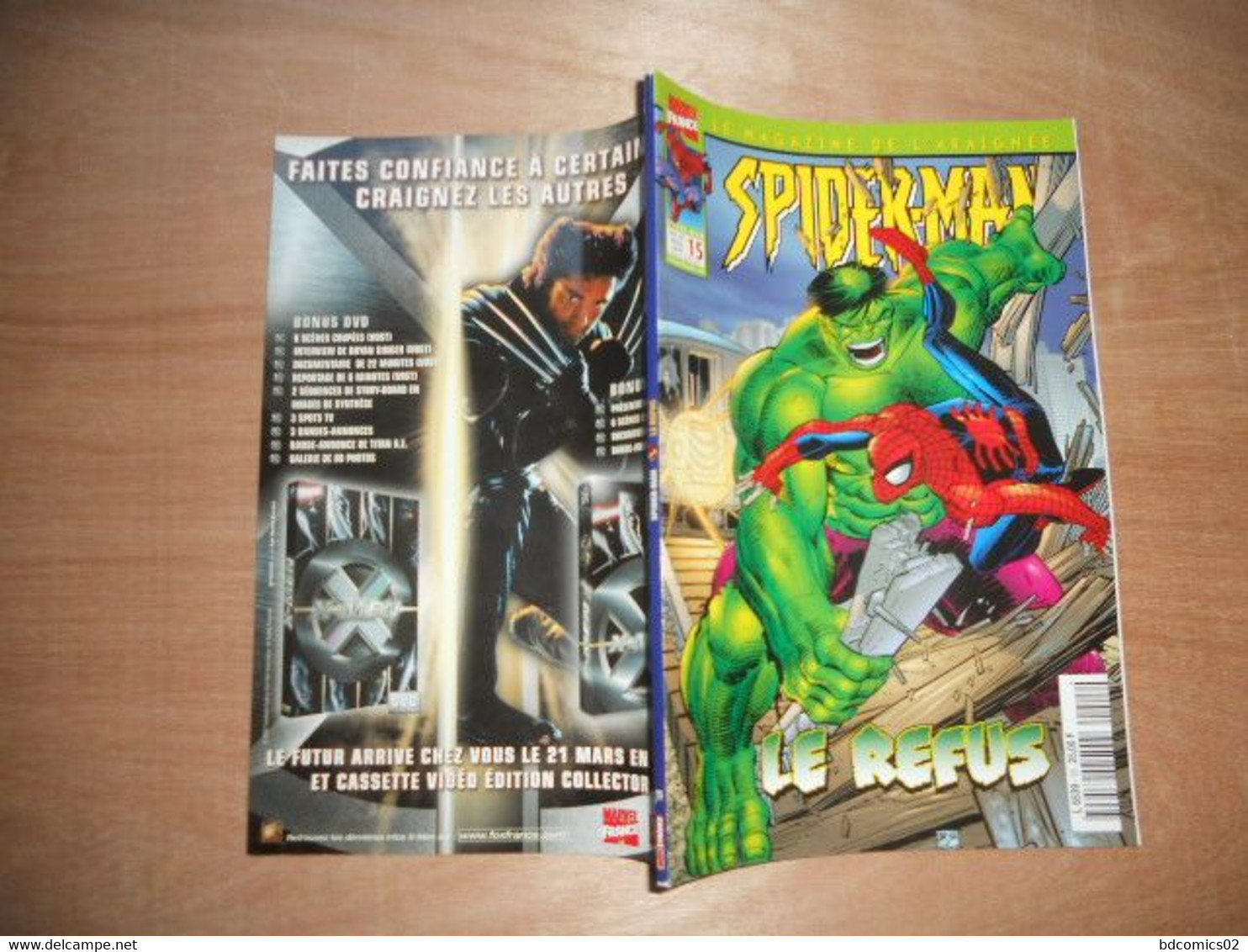 Spiderman Spider Man Deuxieme Serie Marvel France N° 15 : Le Refus - Marvel France TTBE - Spiderman