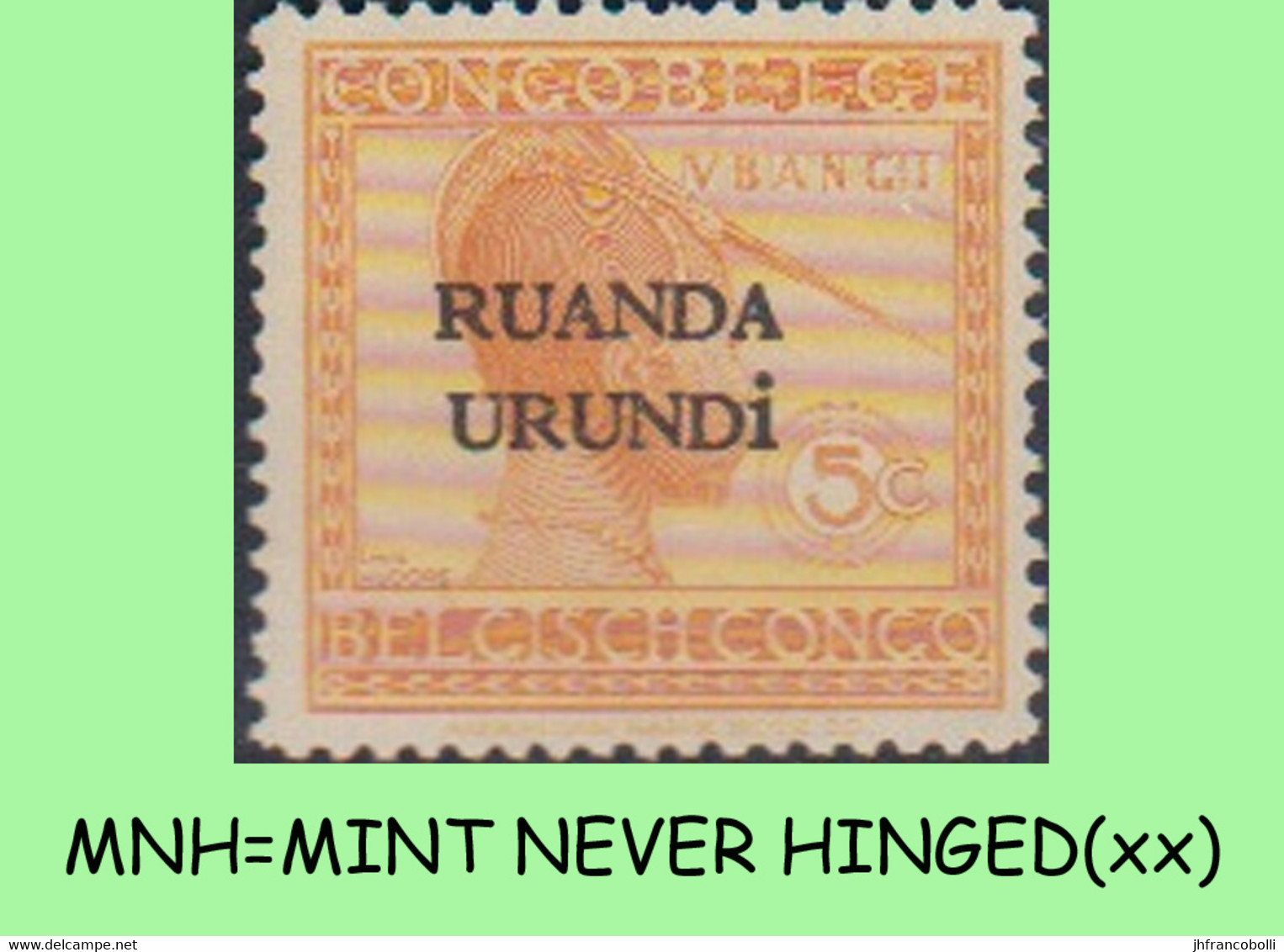 1924 ** RUANDA-URUNDI RU 050/060 MNH VLOORS -1- ( x 11 stamps )