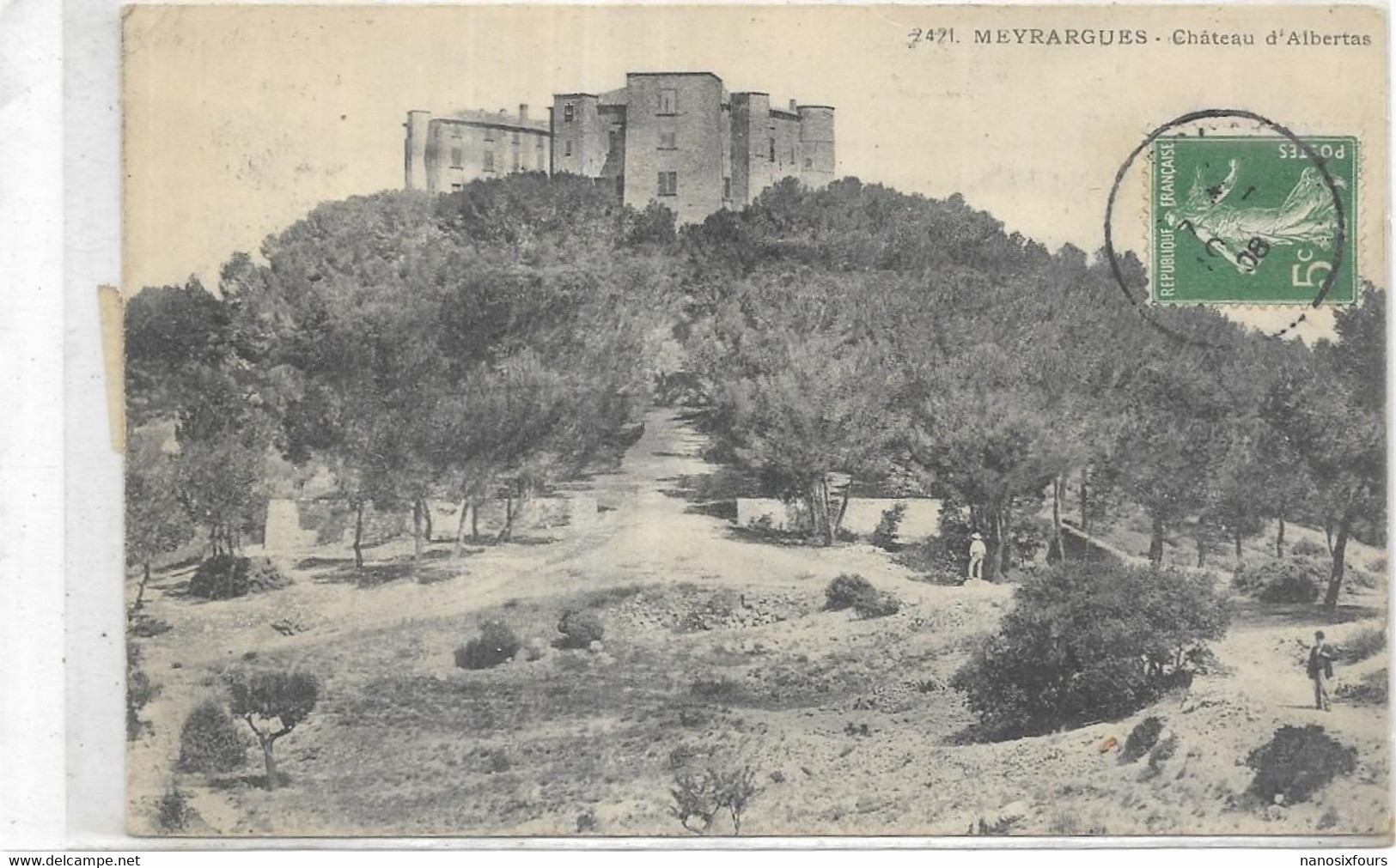 D 13.MEYRARGUES.  CHATEAU D ALBERTAS. - Meyrargues