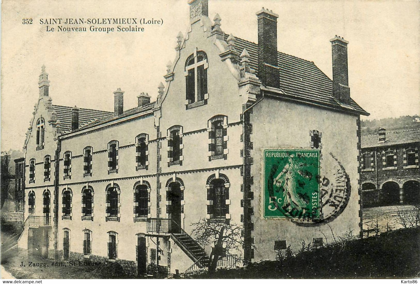 St Jean Soleymieux * Vue Sur Le Nouveau Groupe Scolaire * école - Saint Jean Soleymieux