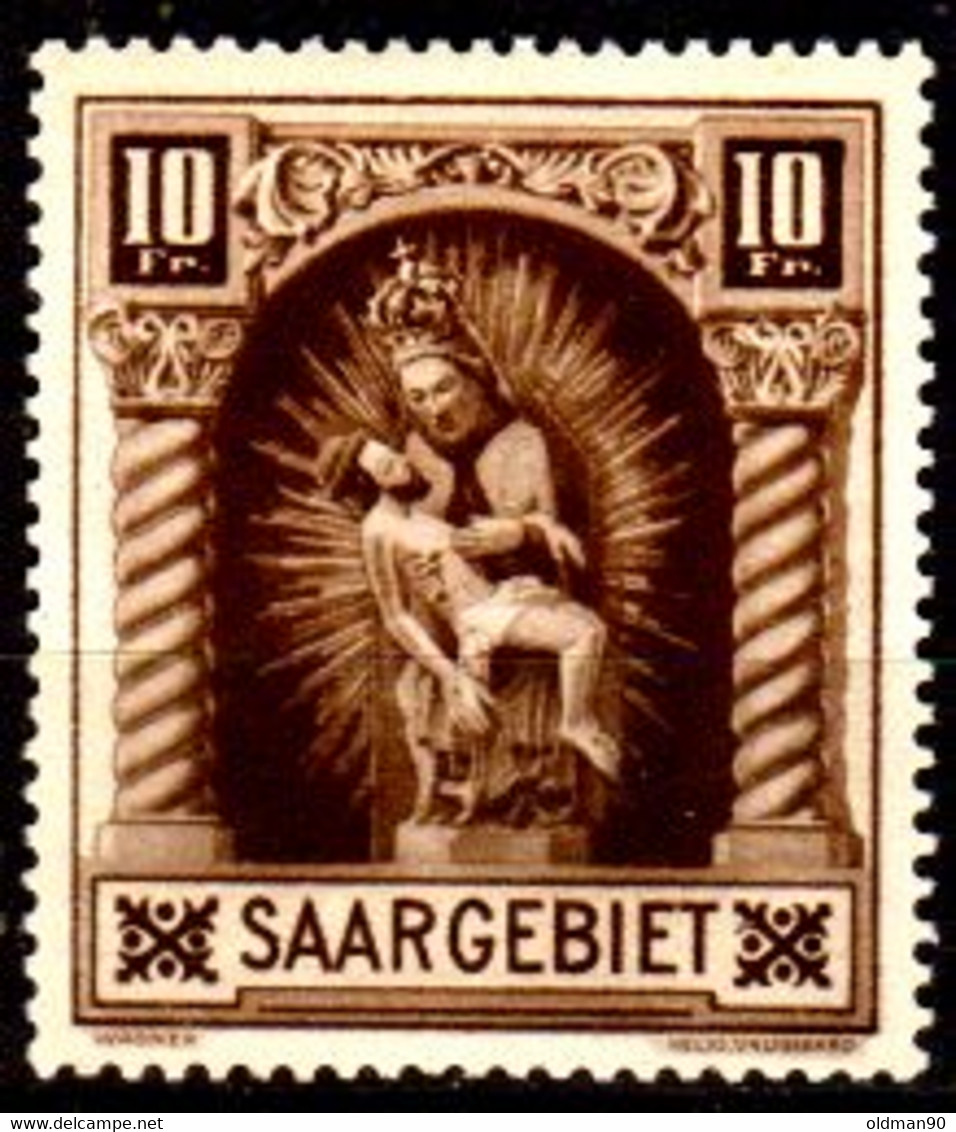 Sarre-84- Original Values Issued In 1925.(+) Hinged - Quality In Your Opinion. - Other & Unclassified