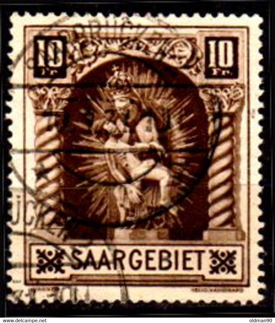 Sarre-85- Original Values Issued In 1925.(o) Used - Quality In Your Opinion. - Sonstige & Ohne Zuordnung