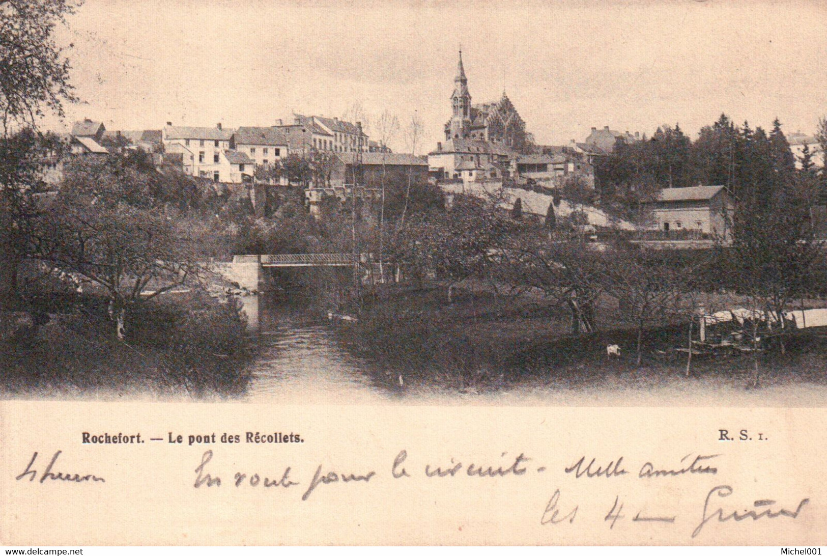 ROCHEFORT Le Pont Des Récolets 1904) - Rochefort